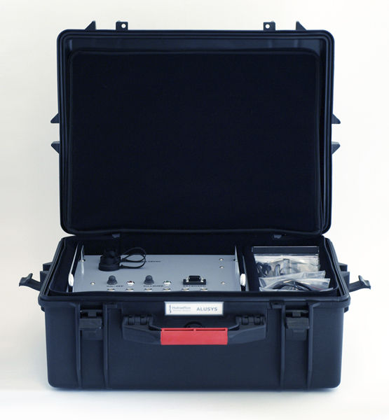 Temperature data acquisition system ALUSYS Hukseflux Thermal