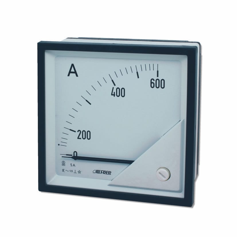 AC ammeter F96EAX FRER analog / panelmount