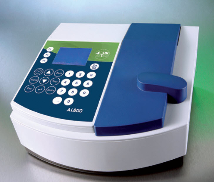 Color spectrophotometer AL800 AQUALYTIC singlebeam / benchtop