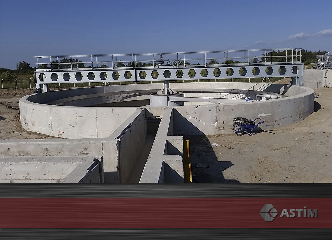 Gravity thickener YOG ASTIM Endustri Tesisleri Imalat Montaj