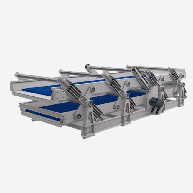 Dry screening screener Binder+Co AG wet screening / linear