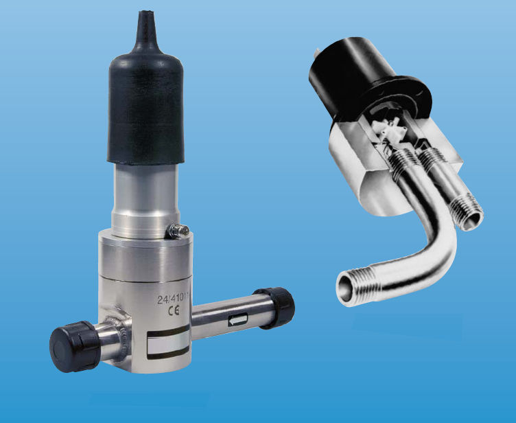 Turbine flow meter PEL KOBOLD INSTRUMENTATION for liquids