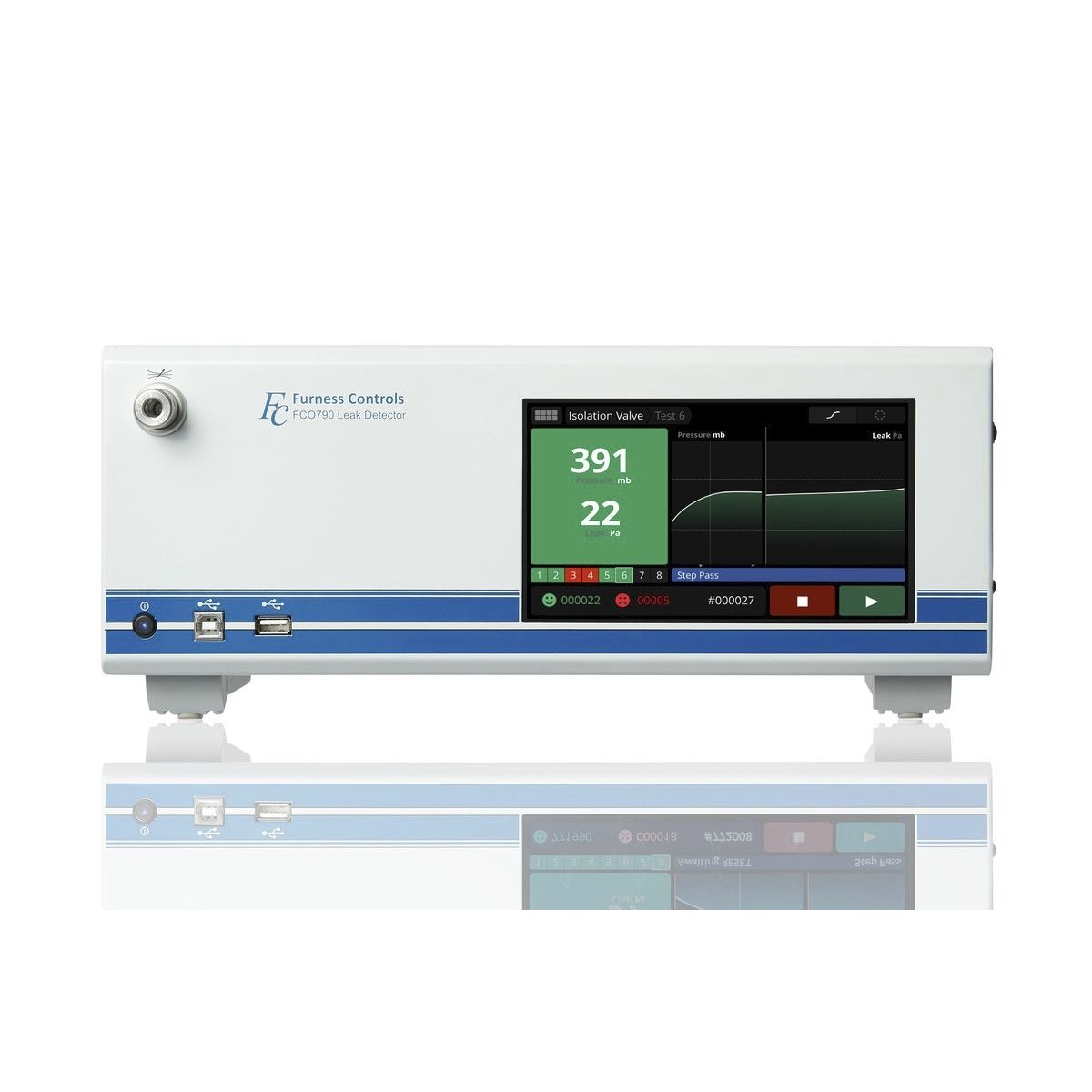 Vacuum leak tester FCO780 Furness Controls differential pressure