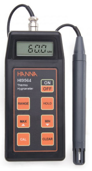 Digital thermo-hygrometer - HI9565 - Hanna Instruments - portable