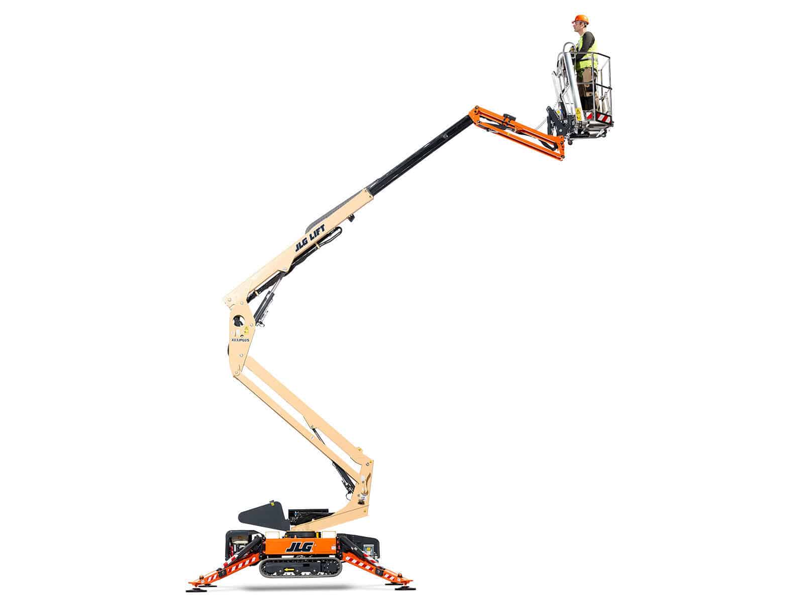 Crawler spider lift - X13J Plus - JLG Industries Inc. - gasoline engine