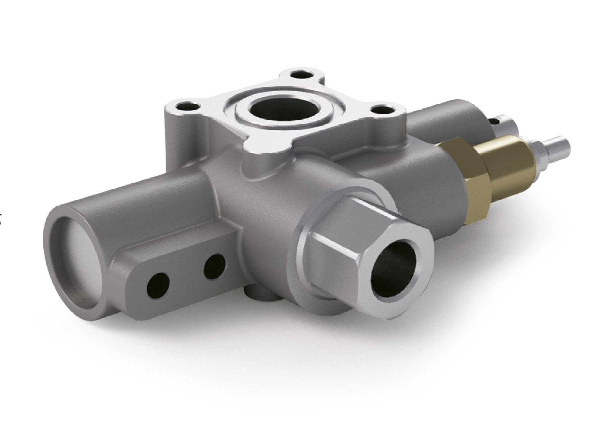 Leveroperated hydraulic directional control valve DM 70 series