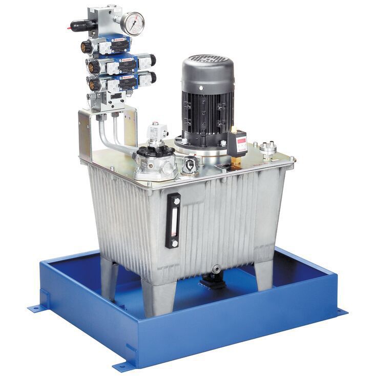 Electric motor hydraulic power unit ABSKG series Bosch Rexroth