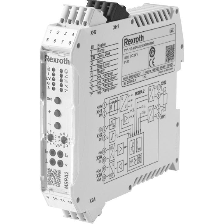Voltage Amplifier VT MSPA2 2X A5 000 000 Bosch Rexroth Industrial voltage-amplifier-vt-mspa2-2x-a5-000-000-bosch-rexroth-industrial