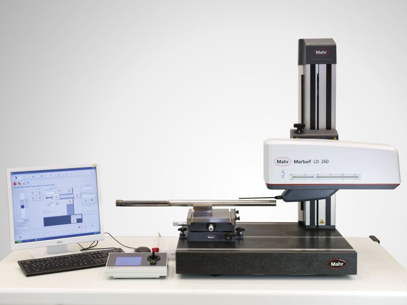 Contour measuring machine MarSurf LD series MAHR roughness / parts