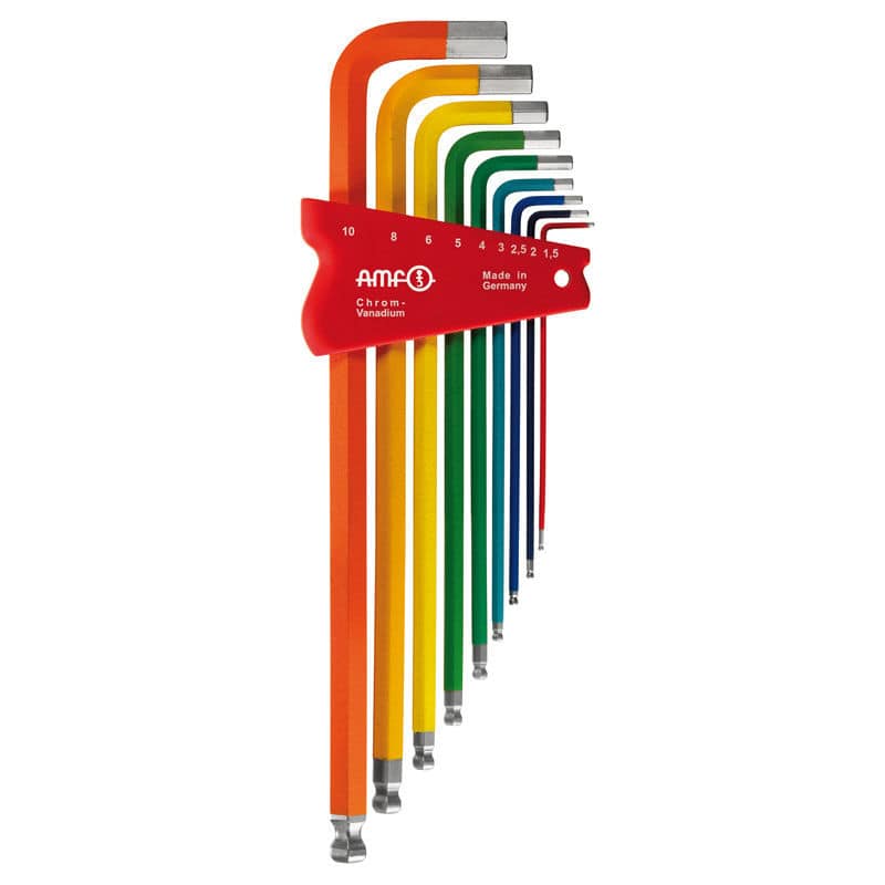 L Allen wrench 911LGHM9F ANDREAS MAIER GmbH & Co. KG (AMF) chrome