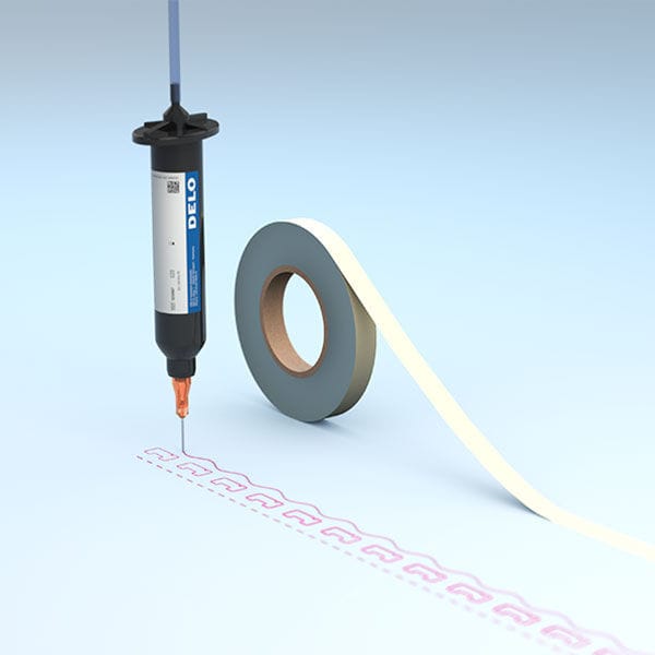 Pressuresensitive adhesive DELO PS DELO Industrial Adhesives acrylate / for metal / for