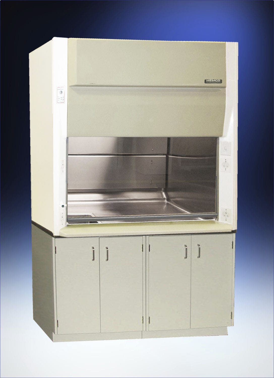Radioisotope handling fume hood HEMCO Corporation