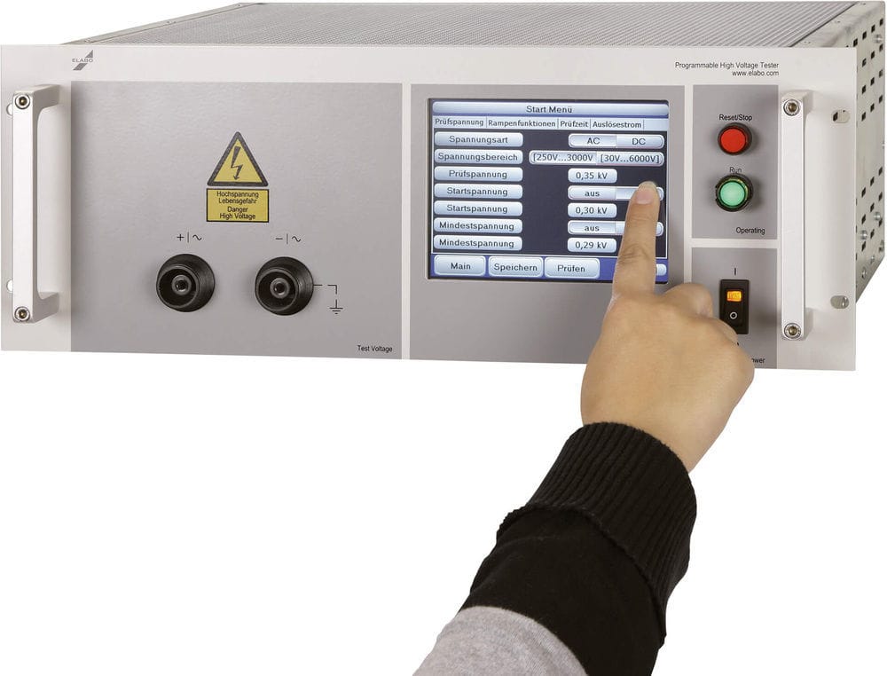 Highvoltage tester F11B/F11N ELABO power / AC / Hipot