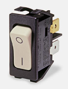 16a Rocker Switch Guard Rocker switch - max. 16 A, 250 V | 1250 - Arcolectric - single-pole ...