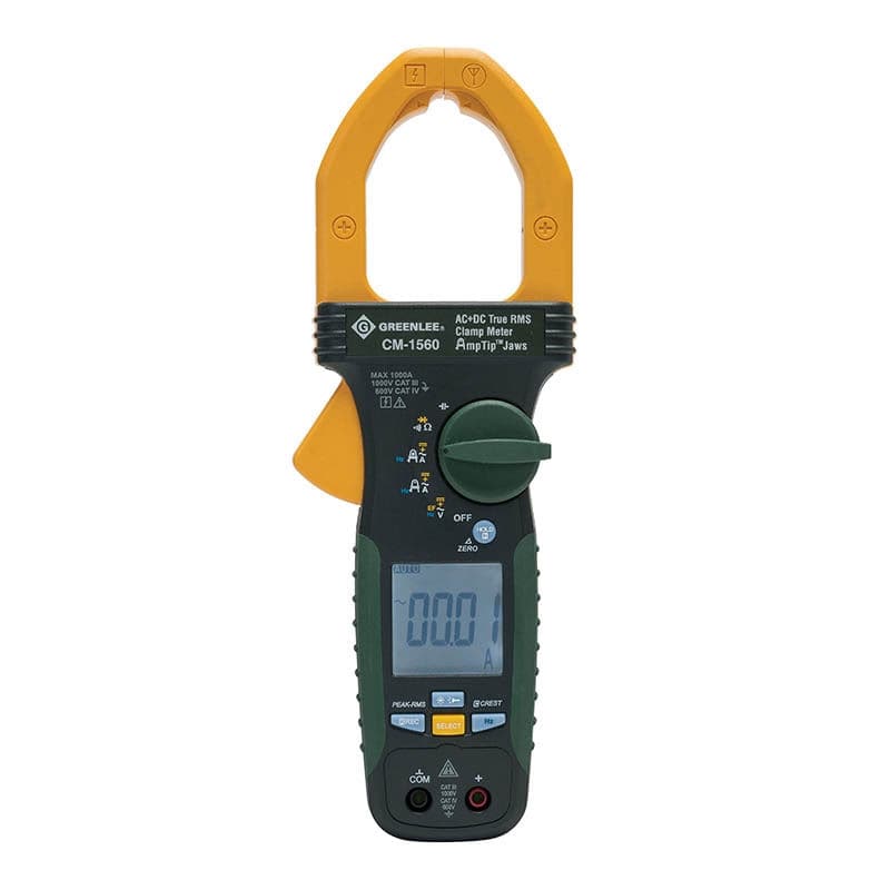 Digital clamp multimeter CM1560C GREENLEE portable / 1000 V