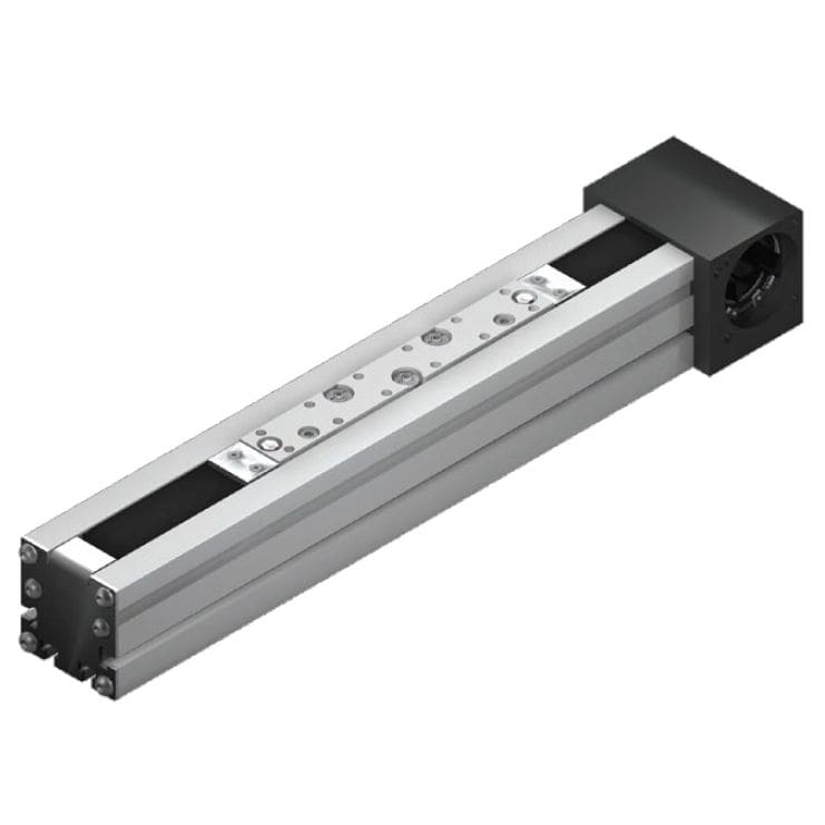 Skate wheel guideway LLZ Bahr Modultechnik GmbH aluminum / compact / high moving speeds