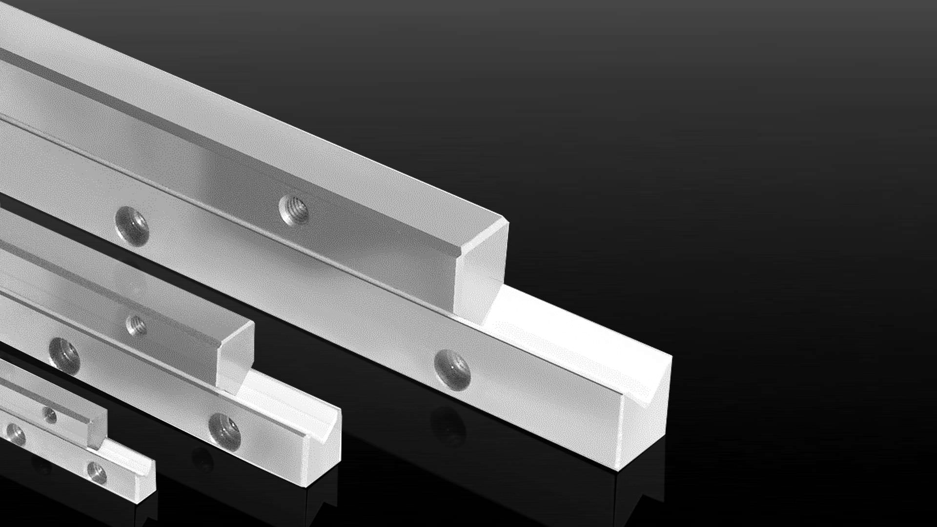 Guide rail M/V IEFWerner GmbH steel / linear