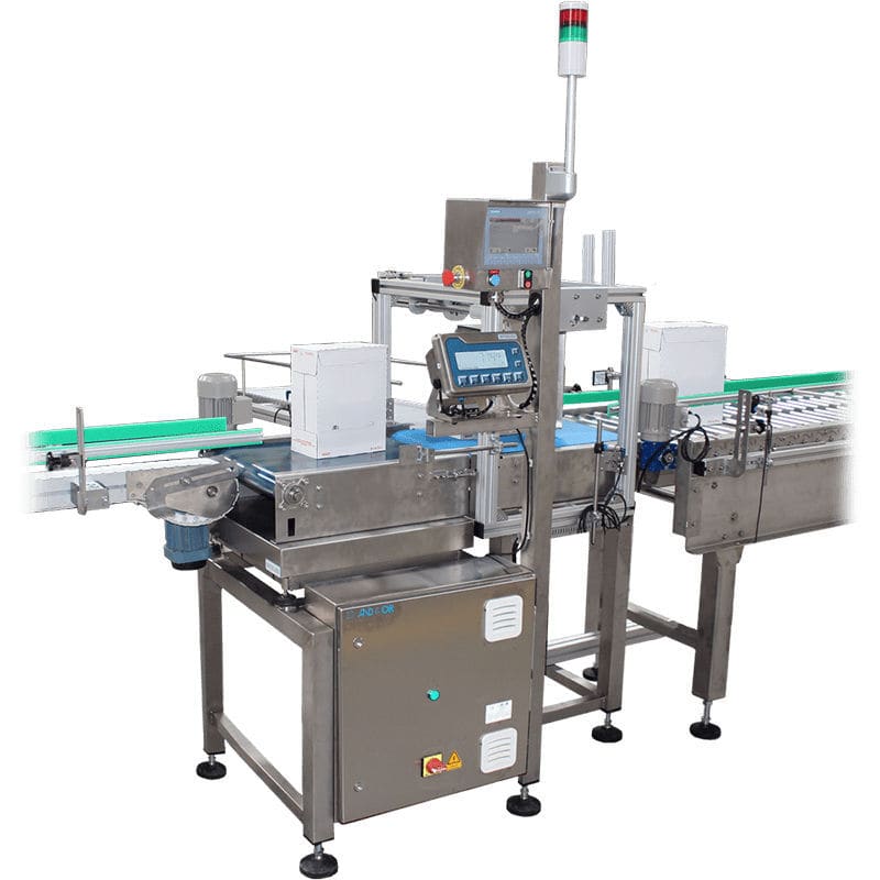 Packaging machine checkweigher - CPL1 - AND & OR - box / blow molding ...