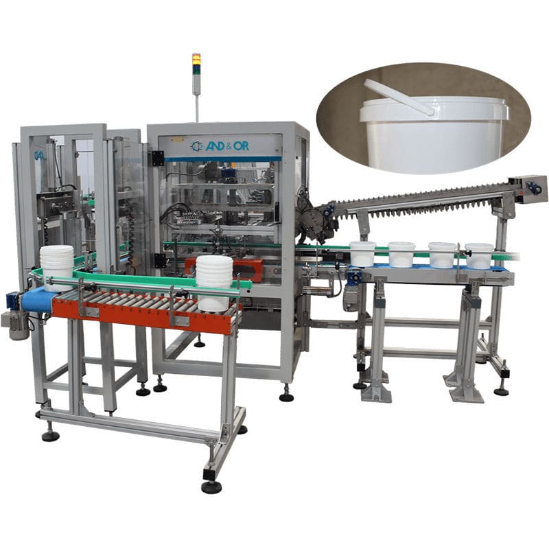 Bucket handle applicator ASAFLAT AND & OR automatic / blow