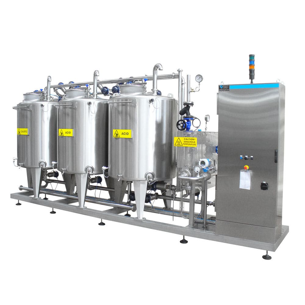 Clean-in-place unit for the beverage industry - TMCI Padovan S.p.A ...