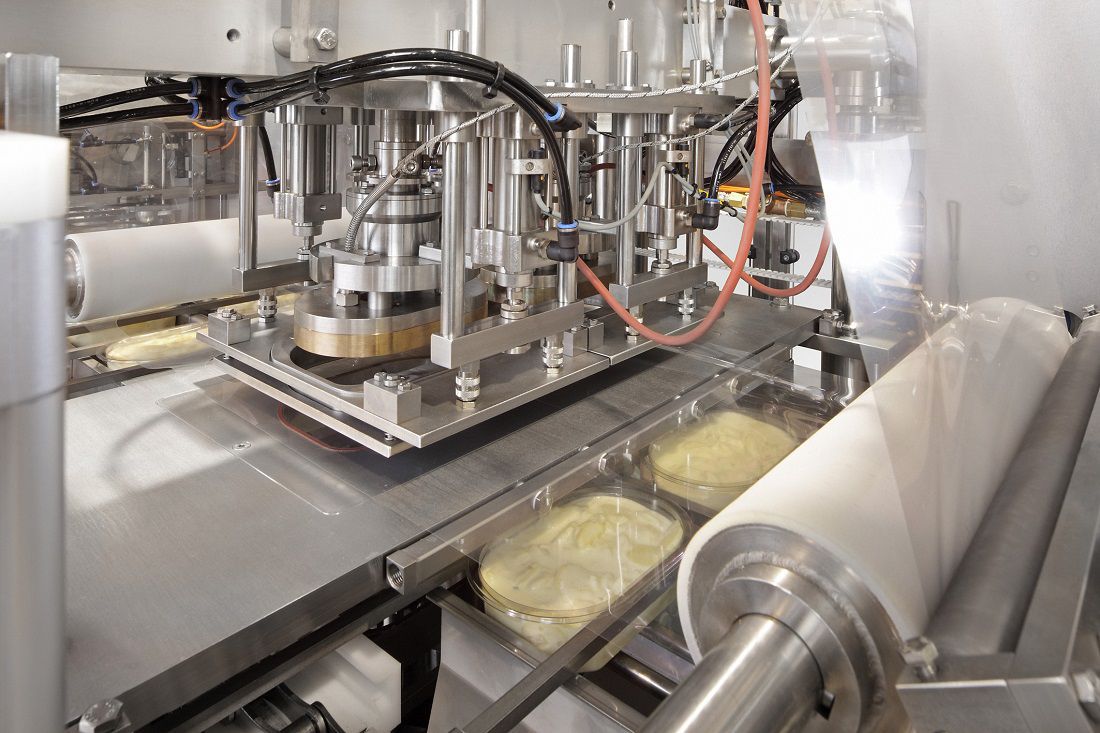 Continuous heat sealer Robot Food Technologies Germany GmbH