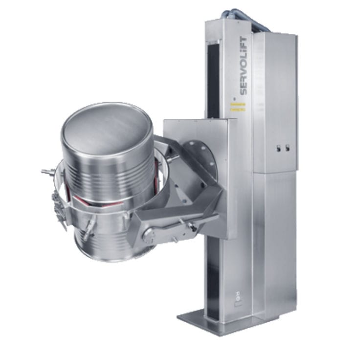 Rotary drum blender W_B405E Servolift GmbH batch / solid / vertical