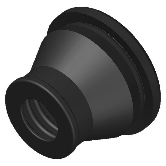 Rubber cable grommet A. Vogt GmbH & Co.KG open / strain relief