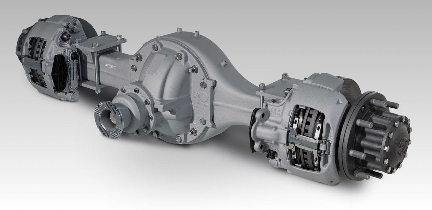 Front/rear axle MS series FPT Industrial S.p.A. for utility vehicles