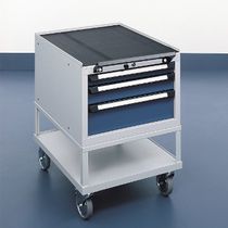 Work station cart / assembly / with swivel...