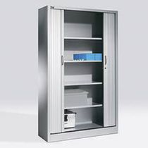 Office cabinet / floor-mounted / tambour...
