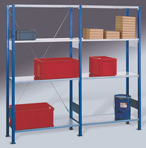 Screwless shelf