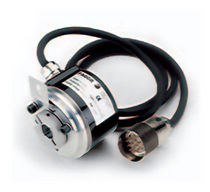 Absolute rotary encoder / optical / hollow-shaft