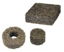 Round anti-vibration mount / square / metal...