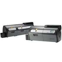 Thermal transfer label printer / with lamination
