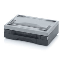 Plastic tool case / with handles