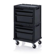Storage cabinet / on casters / with drawer...