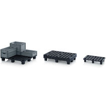 Recycled plastic pallet / PP / Euro / transport