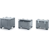 HDPE pallet box / storage / with lid
