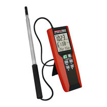 Hot-wire anemometer / portable / digital