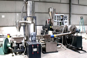 water ring pelletizer / for plastic pellet manufacturing