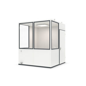 room-in-room system with PVC floor