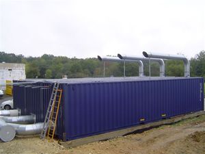 air biofilter / for odor and VOC control