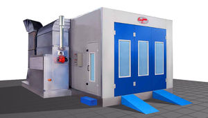 enclosed paint booth