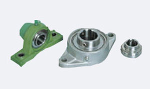 flange bearing unit / ball bearing / stainless steel