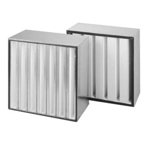 air filter / panel / mini-pleat / high-flow