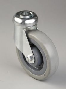wheel with solid tire