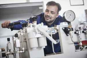 assembly for industrial applications
