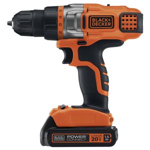 Cordless electric screwdriver BDCI20BC Black Decker pistol