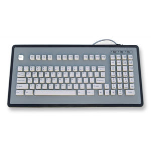 Panel-mount keyboard - KT-101-DVI-02 - k-tronic S.r.l. - with ...