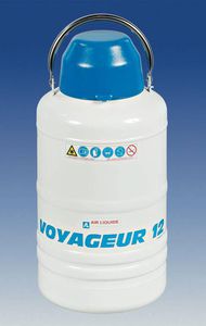 nitrogen vessel / aluminum / cryogenic / transport